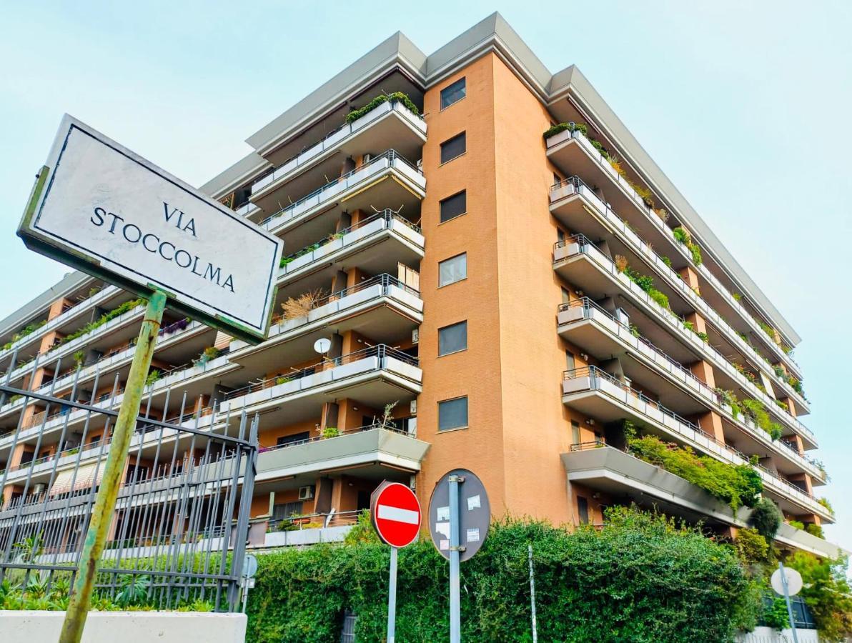 Appartamento Tra Aeroporto Davinci E Fiera Di Roma Fiumicino Kültér fotó